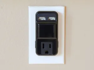 1, 3, and 4 Outlet USB Adapters- Black or White