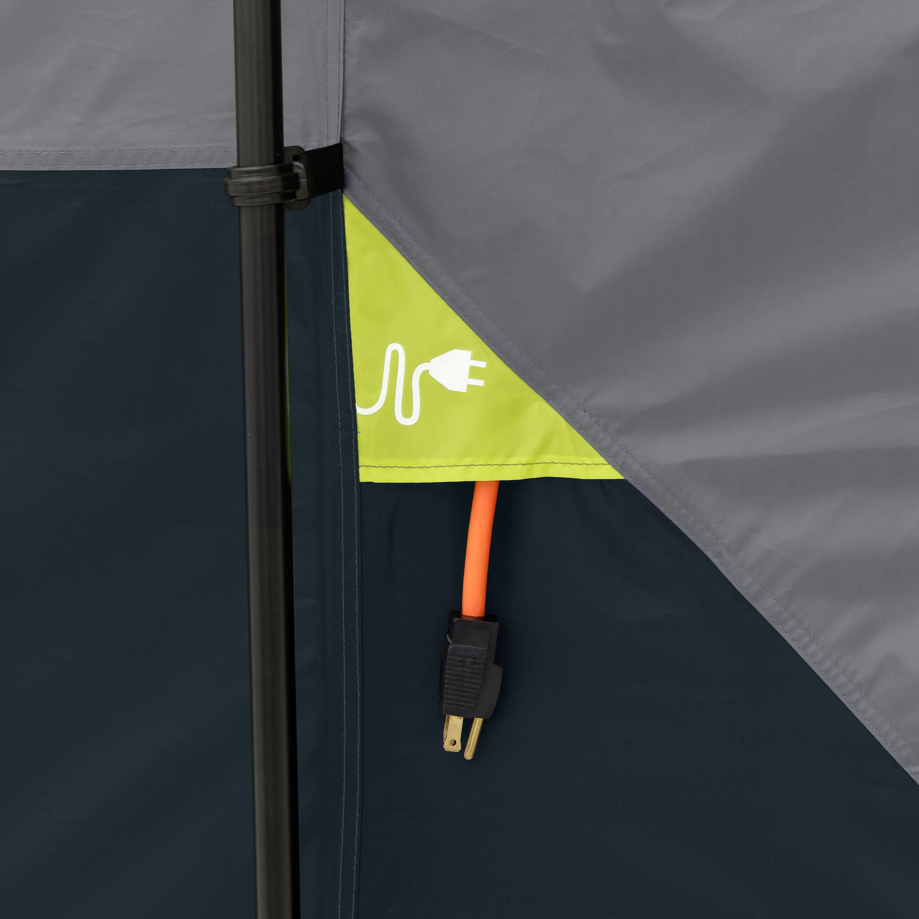 10 Person Lighted Instant Cabin Tent