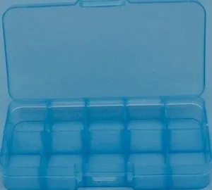 10 Slots Compartment Plastic Adjustable Boxes Craft Case Jewelry Bead Organizer Storage Container