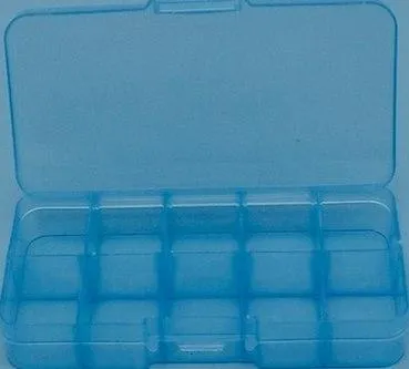 10 Slots Compartment Plastic Adjustable Boxes Craft Case Jewelry Bead Organizer Storage Container