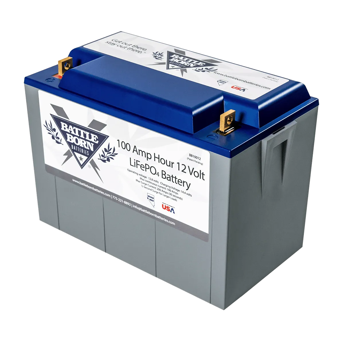 100 Ah 12V LiFePO4 Deep Cycle Battery