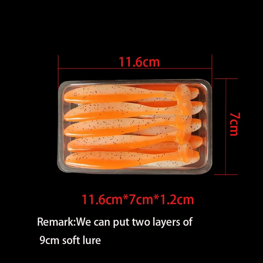 100 pcs/lot Packing bag plastic bag PVC blister package for fishing lure