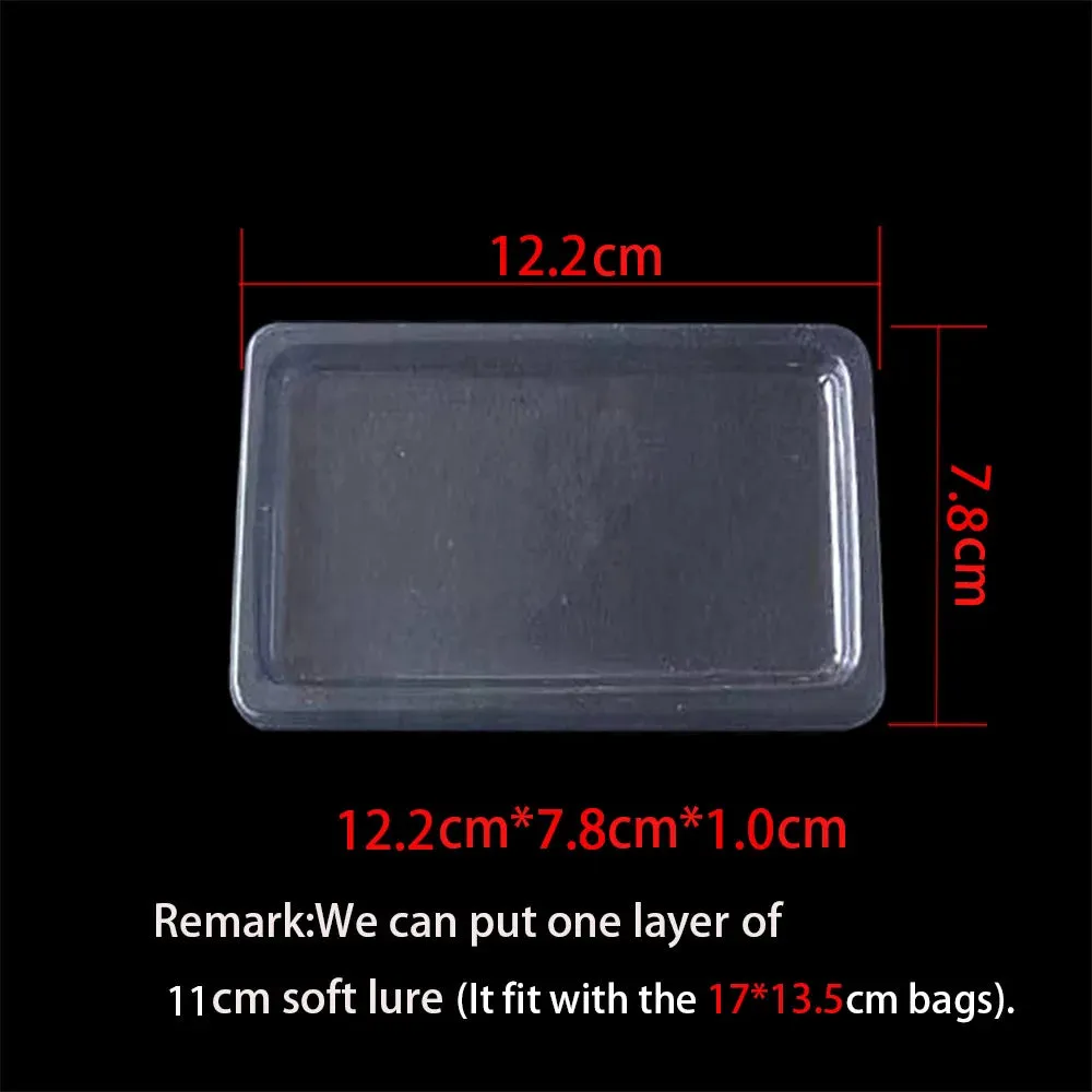 100 pcs/lot Packing bag plastic bag PVC blister package for fishing lure