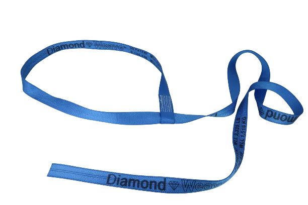 10ft DIAMOND WEAVE Lasso Strap with Sewn Loop