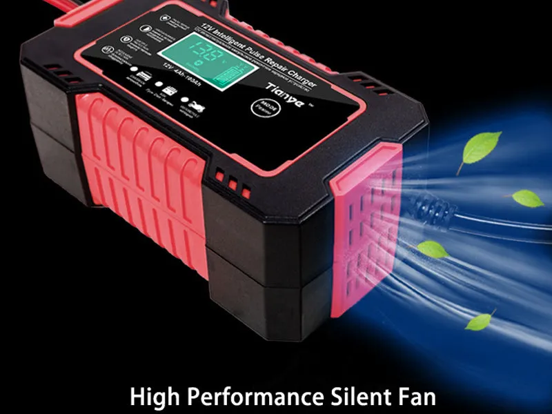 12V Motorcycle Car Battery Charger