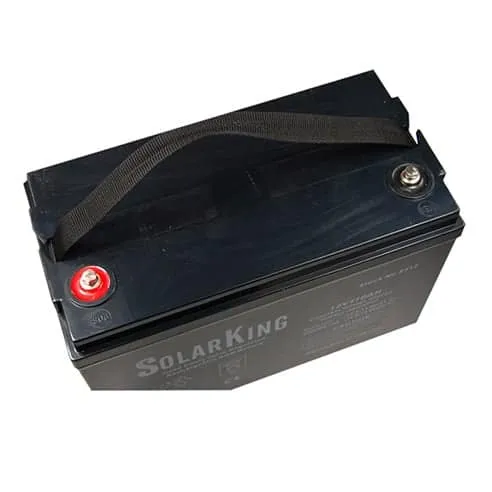 12volt 110 amp AGM Deep Cycle Battery for Caravan Solar Motorhome Off Grid