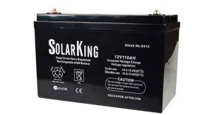 12volt 110 amp AGM Deep Cycle Battery for Caravan Solar Motorhome Off Grid