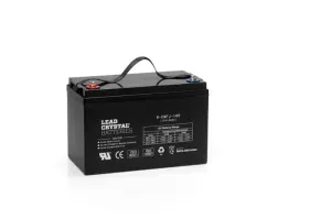12volt 110 amp Lead Crystal Deep Cycle Battery for Caravan Solar Motorhome Off Grid