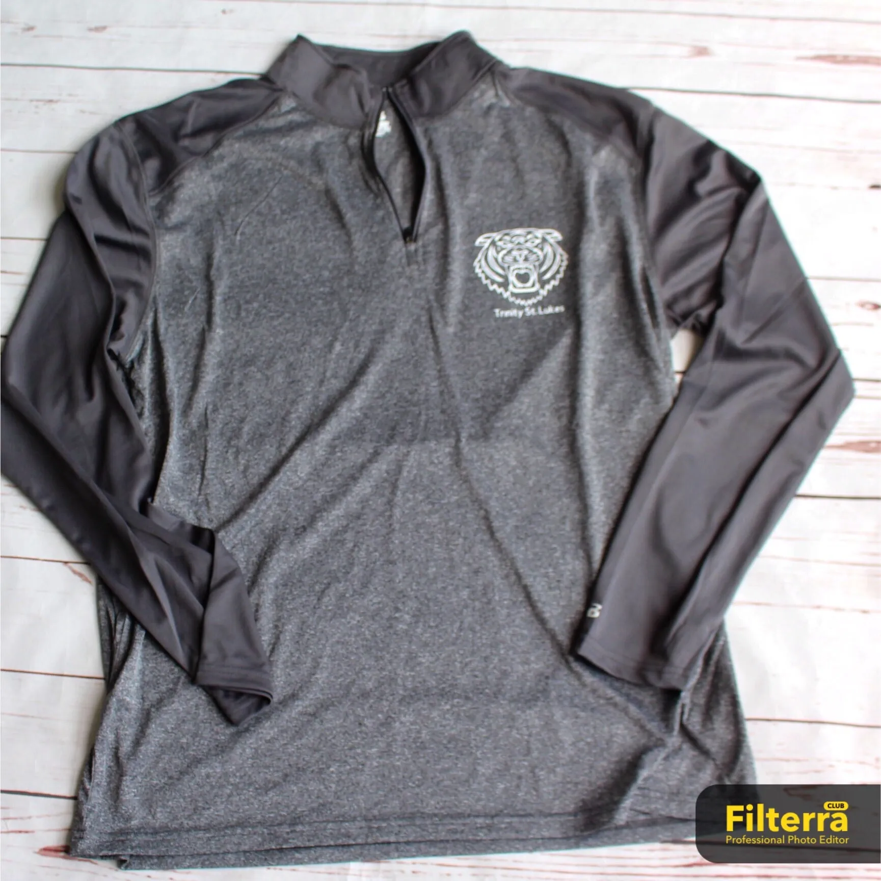 1/4 Zip Long Sleeve Pullover