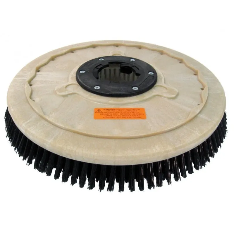 15 Poly Rigid Brush With Clutch Plate