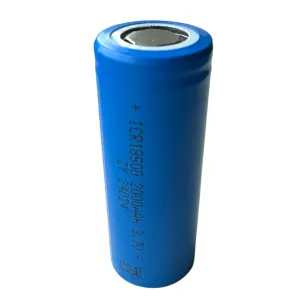 18500 Li-Ion 2000mAh FLAT TOP