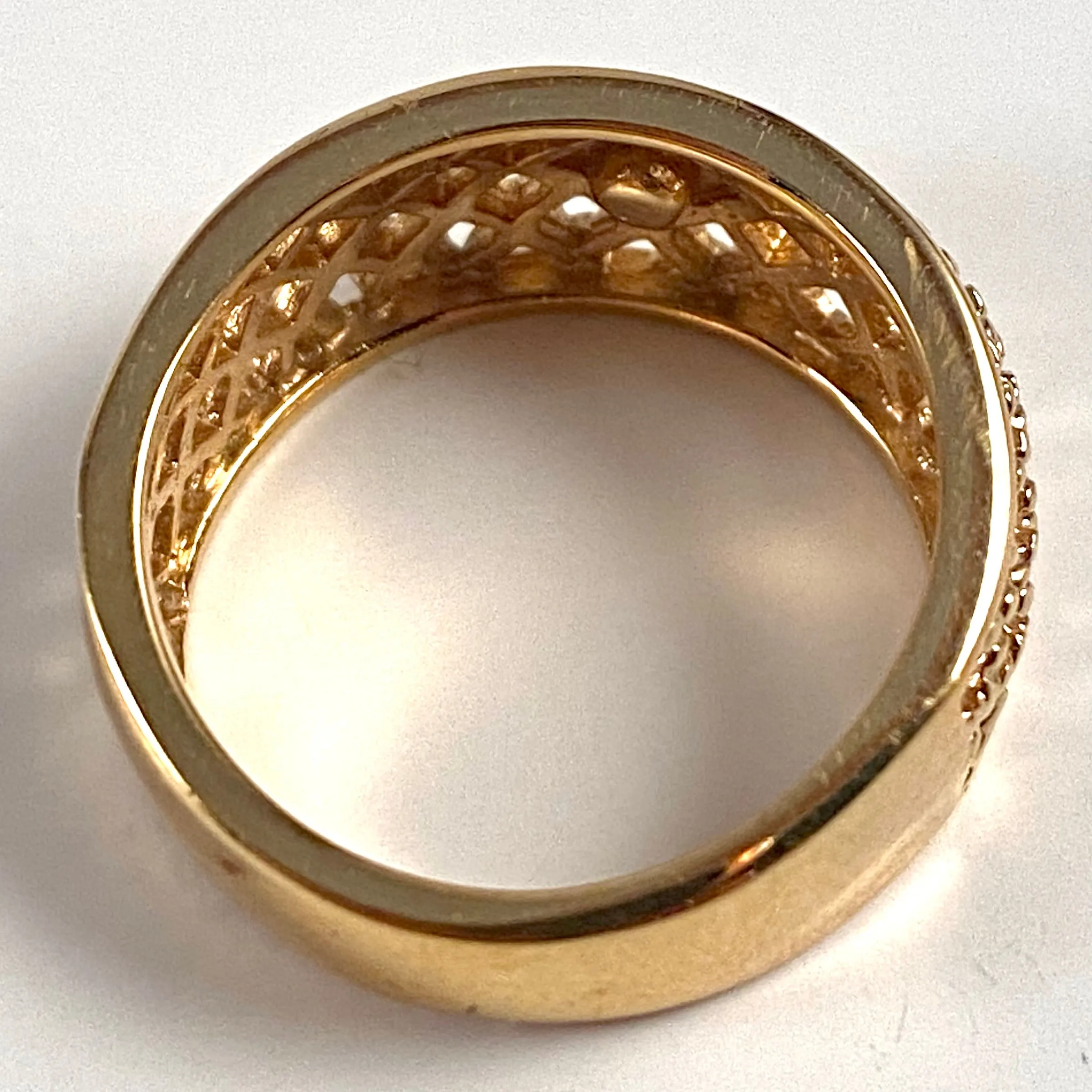 1978 Avon Lattice Lace Ring