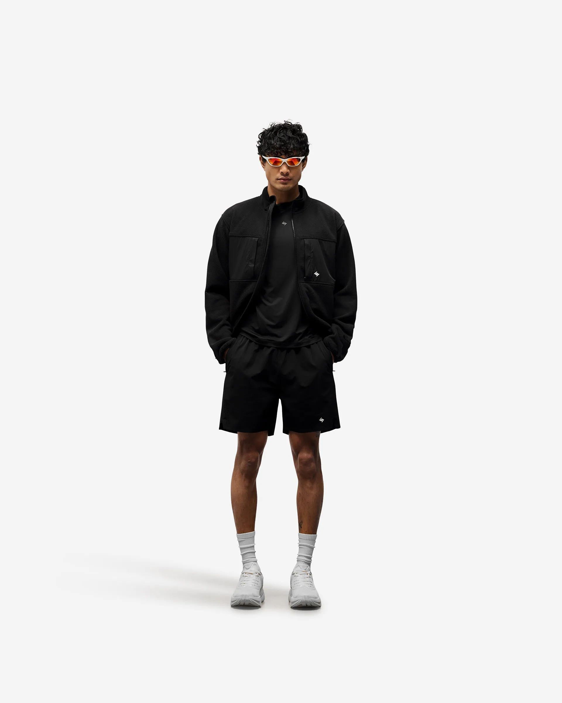 247 Polar Panelled Fleece - Black