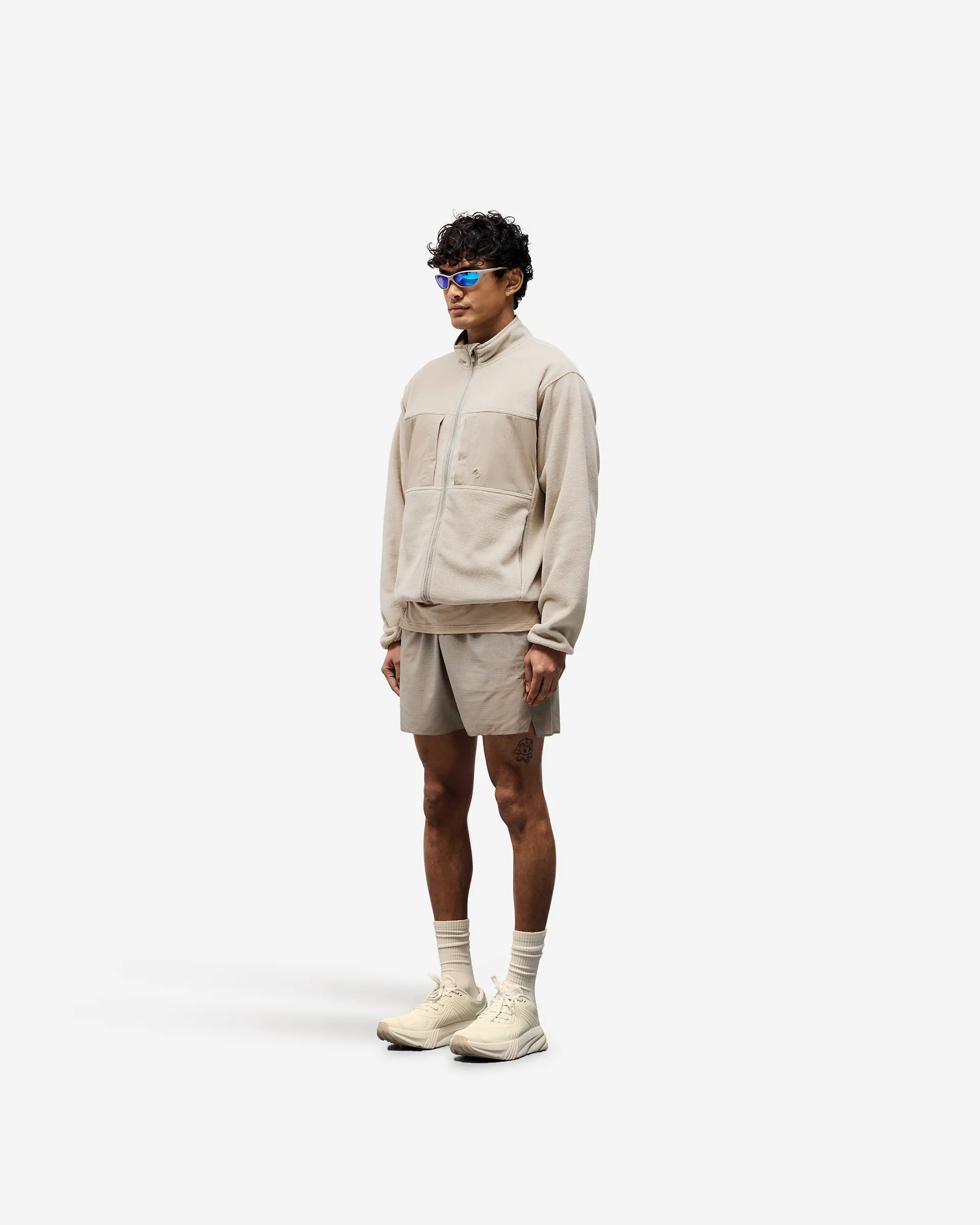 247 Polar Panelled Fleece - Pebble