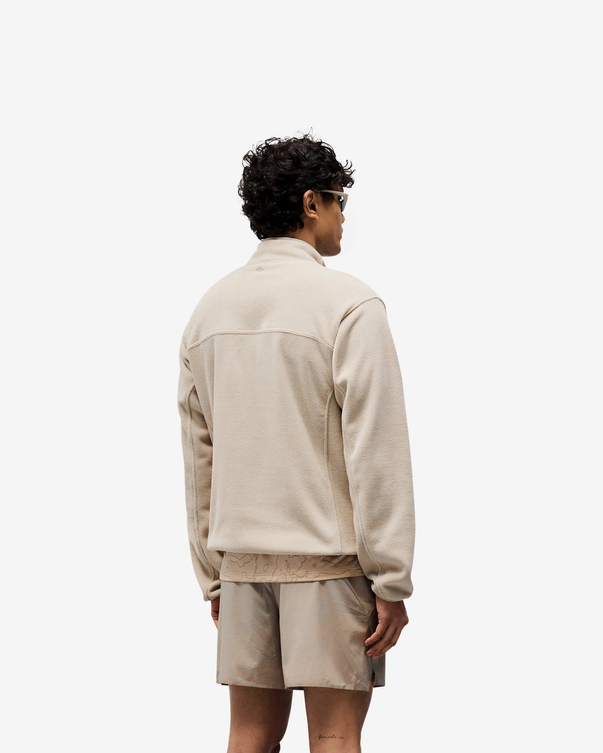 247 Polar Panelled Fleece - Pebble