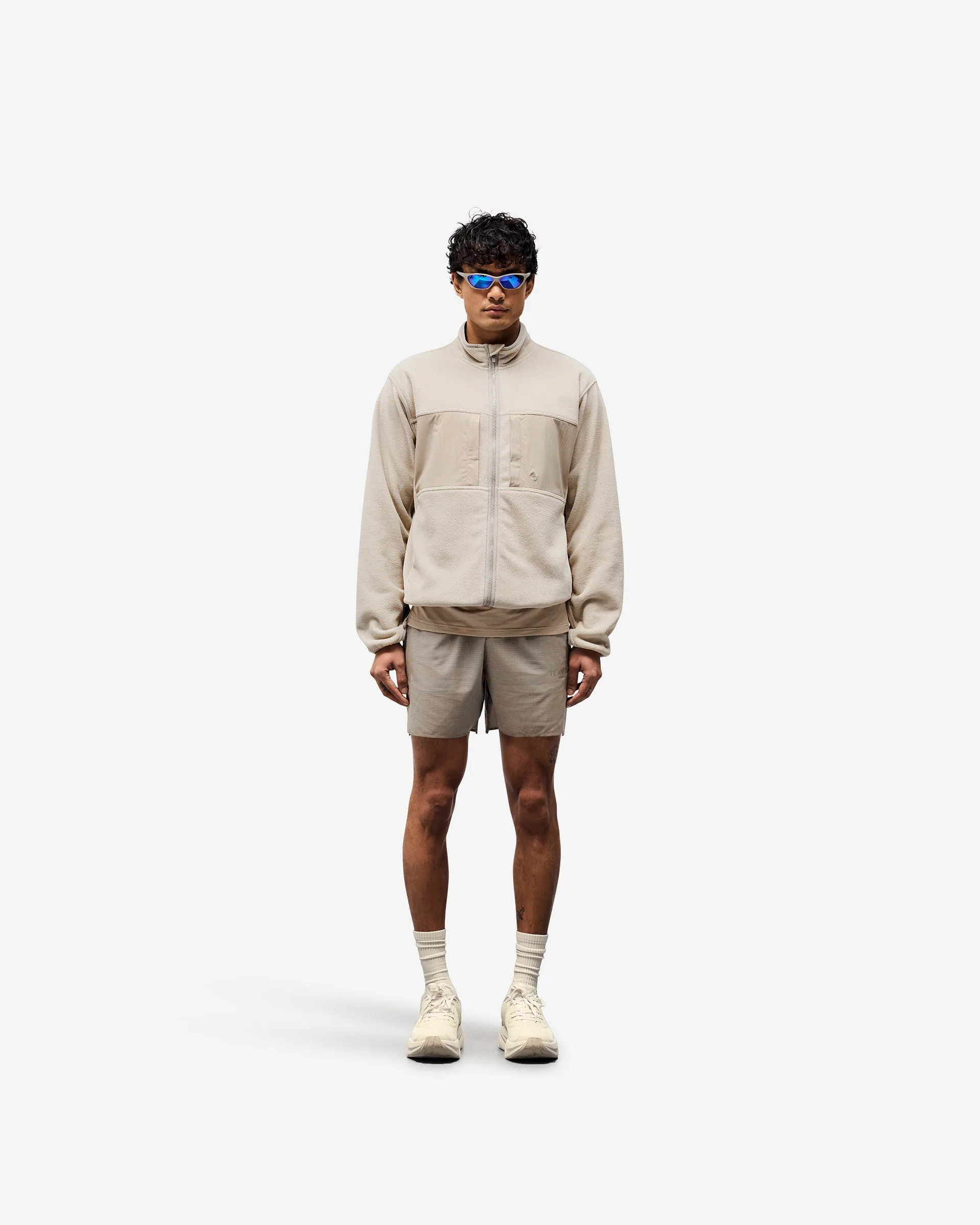 247 Polar Panelled Fleece - Pebble