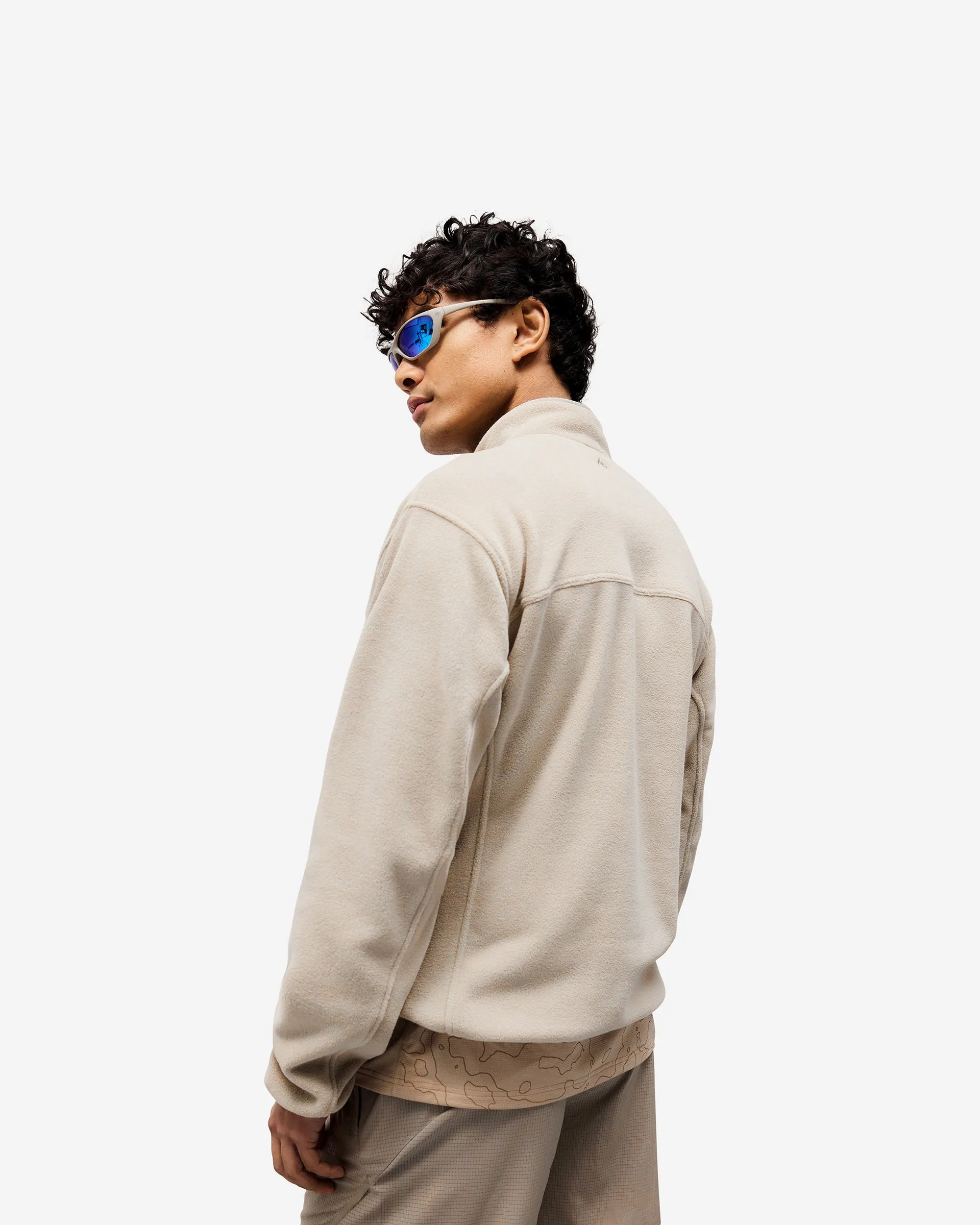 247 Polar Panelled Fleece - Pebble