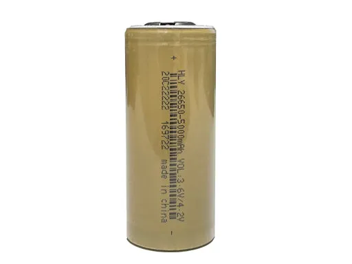 26650 HLY 5000mAh high drain semi Button top Li-ion battery