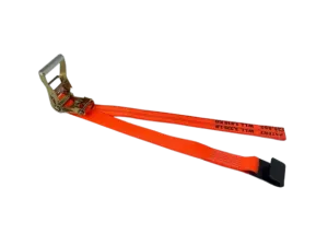 2" x 13' Quick Release Ratchet Strap w/ Flat Hooks