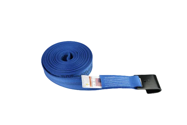 2" x 30' Diamond Weave Strap with Flat Hook