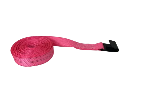 2" x 30' Diamond Weave Strap with Flat Hook