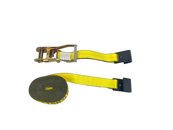 2" x 30' Ratchet Strap with Flat Hook | 3,333lb WLL