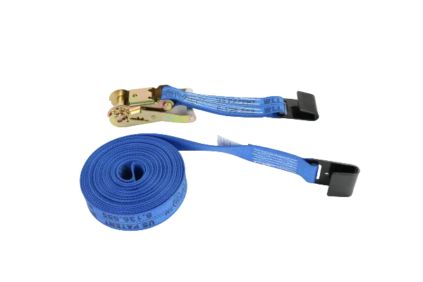 2" x 40' Diamond Weave Ratchet Assembly with Flat Hook
