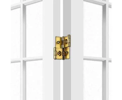 3 Panel Wooden Room Divider - White