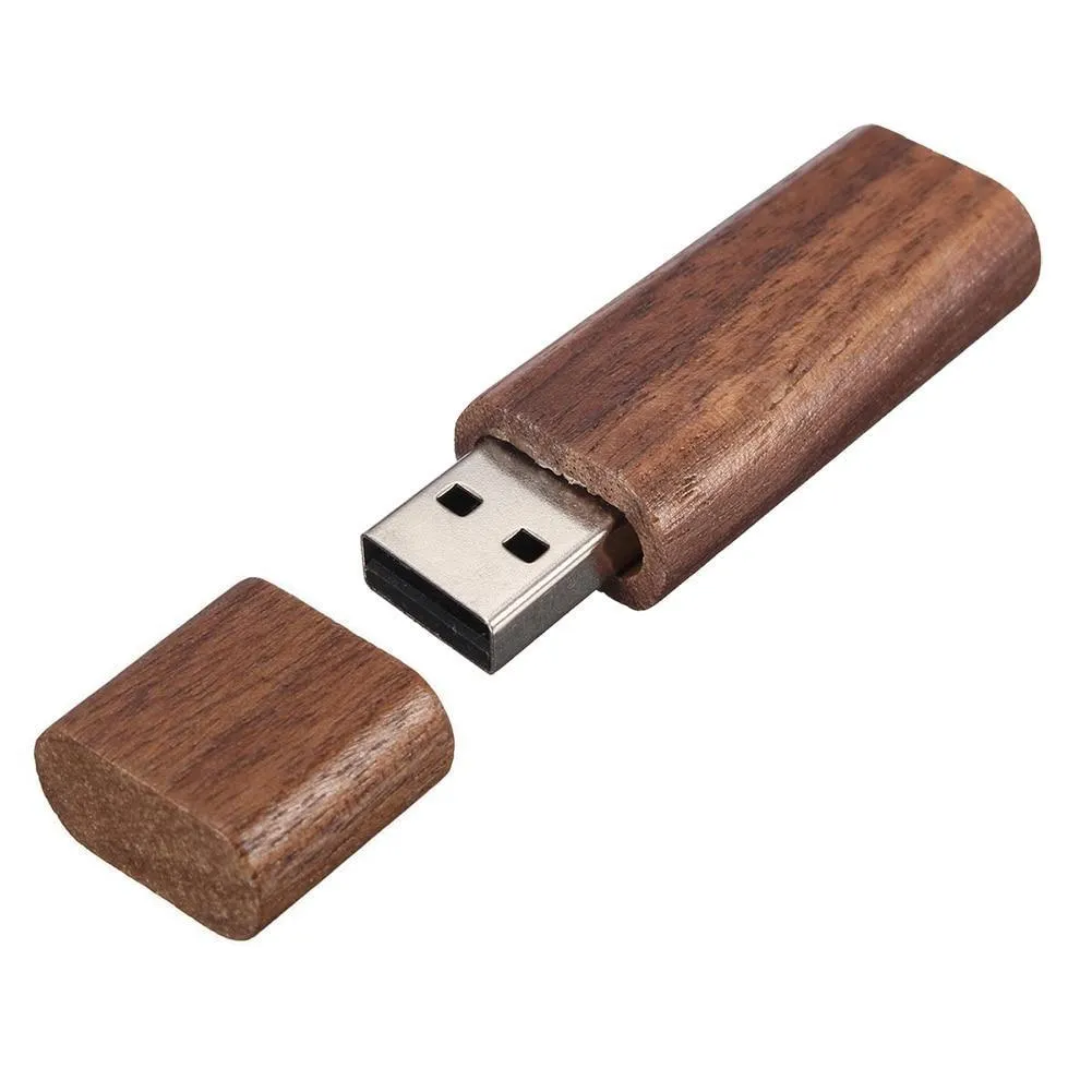 32GB USB 2.0 Flash Drive Darkwood Memory Stick