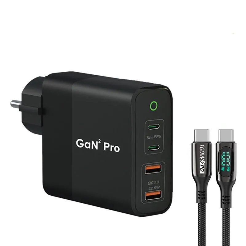 4 Ports Grounding Charger For Laptops