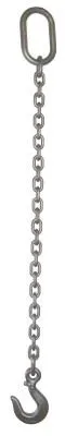 ACCO Chain 9/32" SINGLE LEG CHAIN SLING OBLONG SLING HOOK 5, 9321OS5