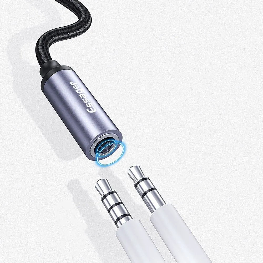 Adapter AUX Mini Jack do USB-C z DAC - Essager