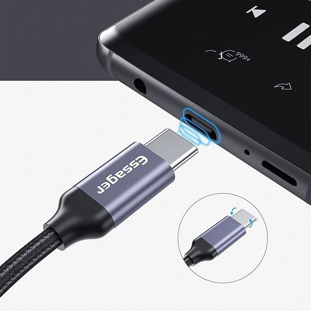 Adapter AUX Mini Jack do USB-C z DAC - Essager