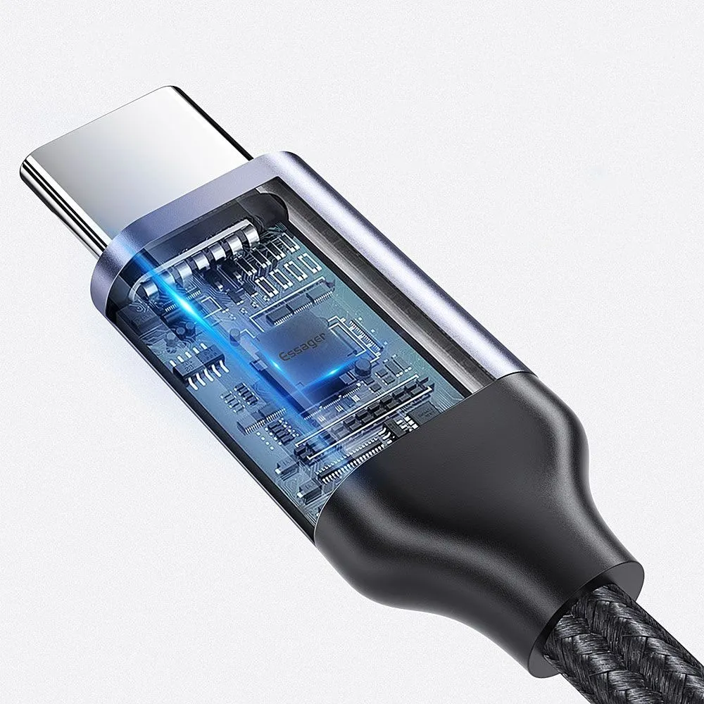 Adapter AUX Mini Jack do USB-C z DAC - Essager