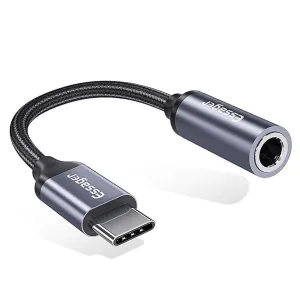Adapter AUX Mini Jack do USB-C z DAC - Essager