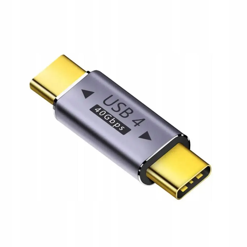 Adapter Przejściówka USB-C do USB-C - Typ: Męski / Męski