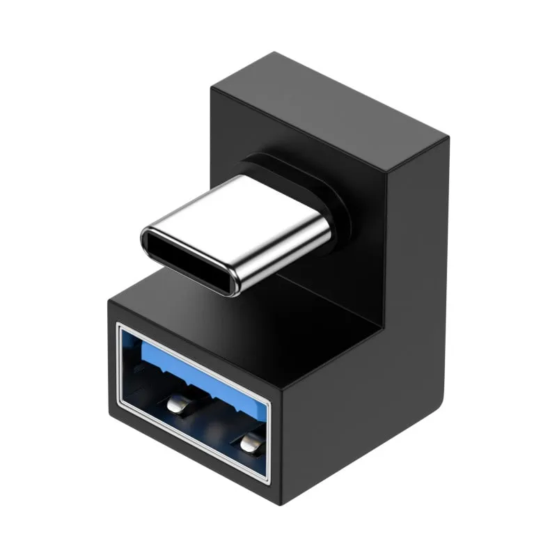 Adapter USB-C → USB-A Kątowy - 180°