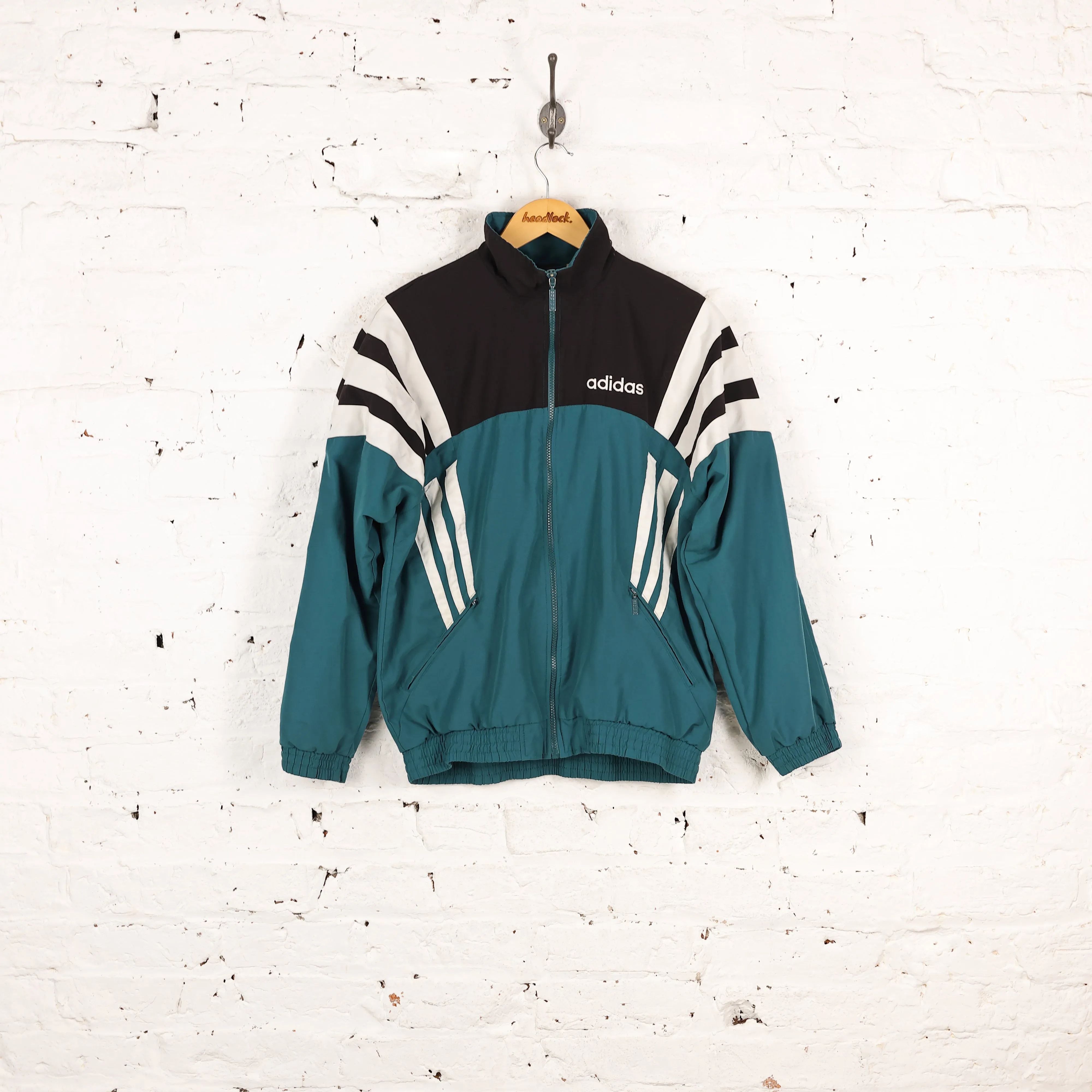 Adidas 90s Tracksuit Top Jacket - Green - S
