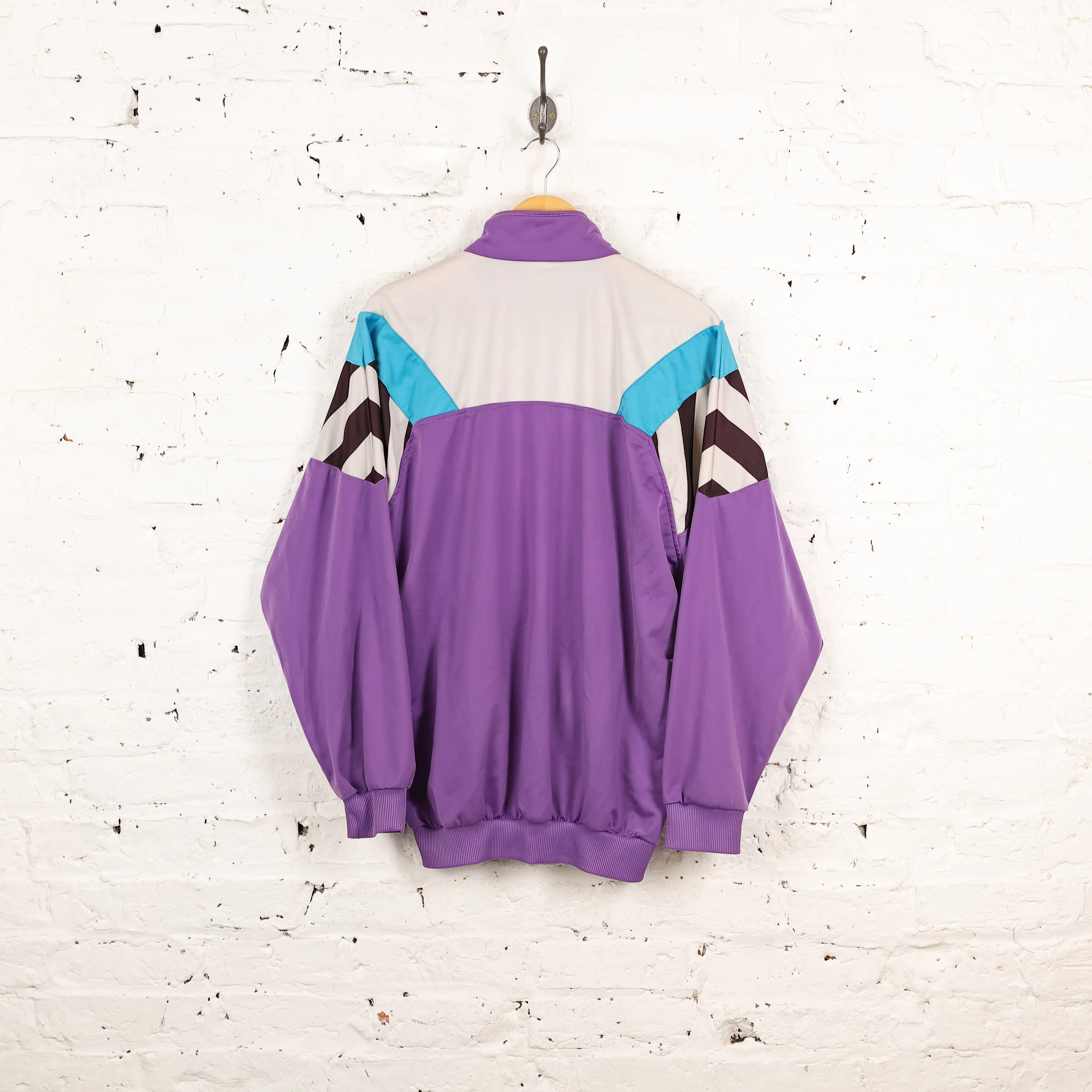 Adidas 90s Tracksuit Top Jacket - Purple - M