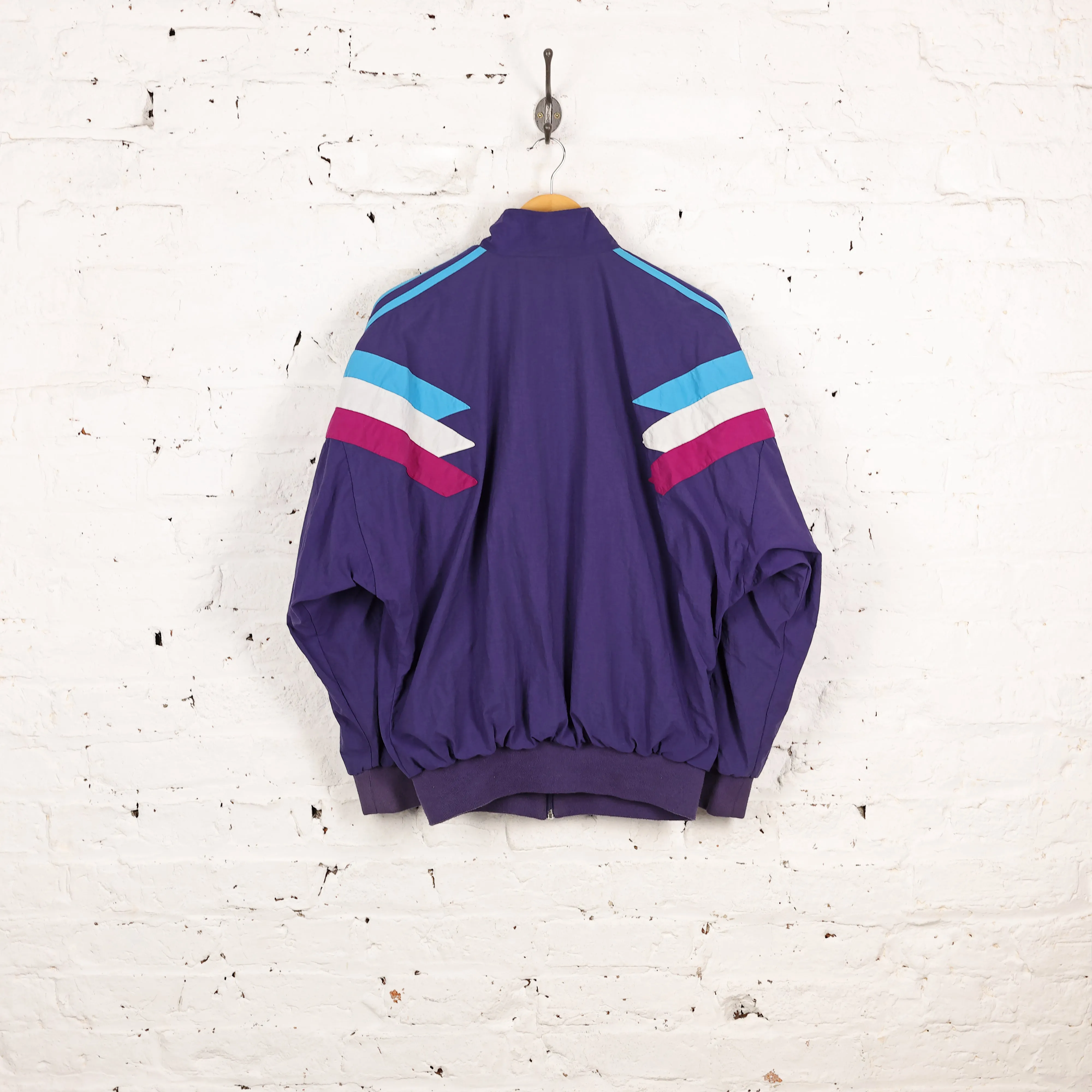 Adidas 90s Tracksuit Top Jacket - Purple - M