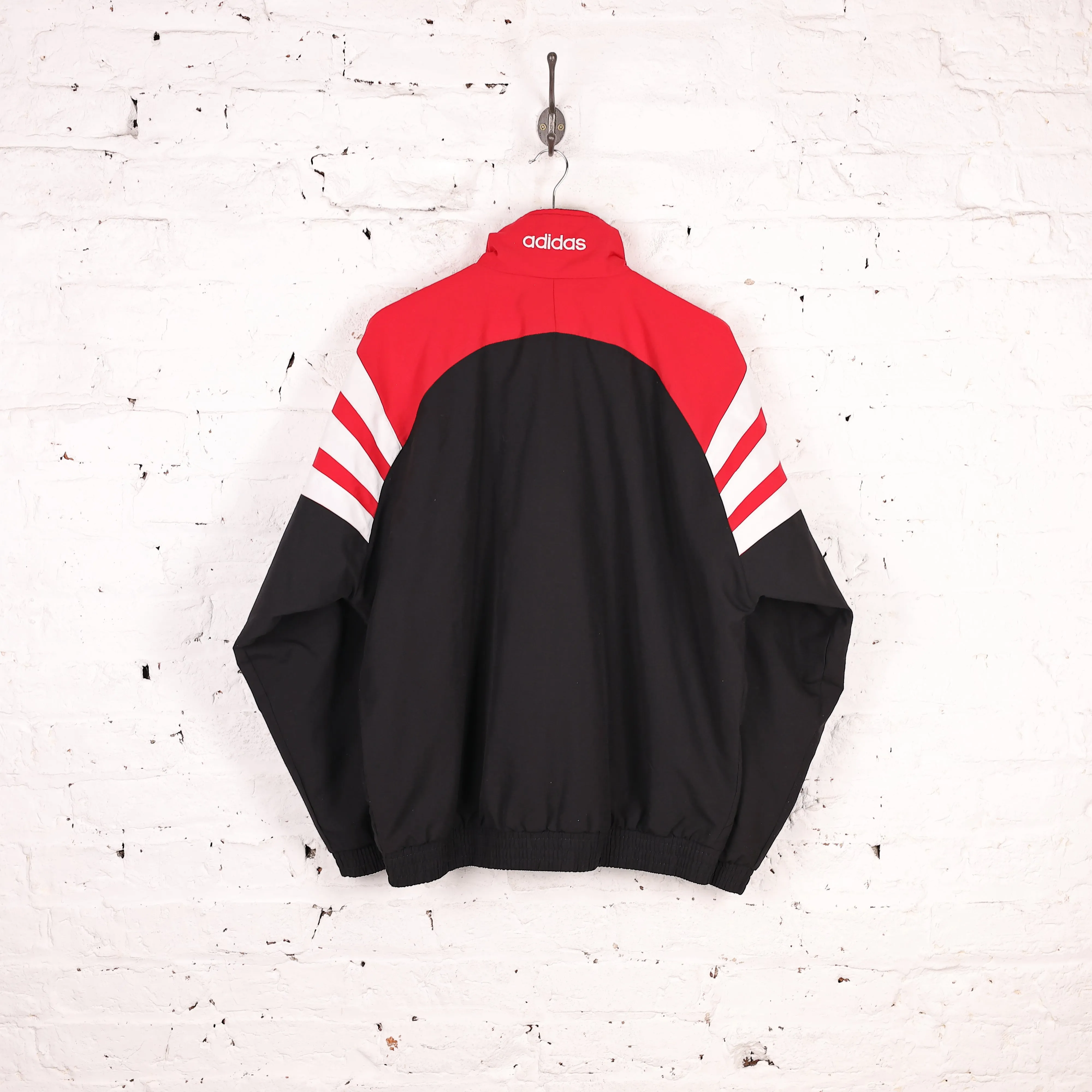 Adidas 90s Tracksuit Top Jacket - Red - L
