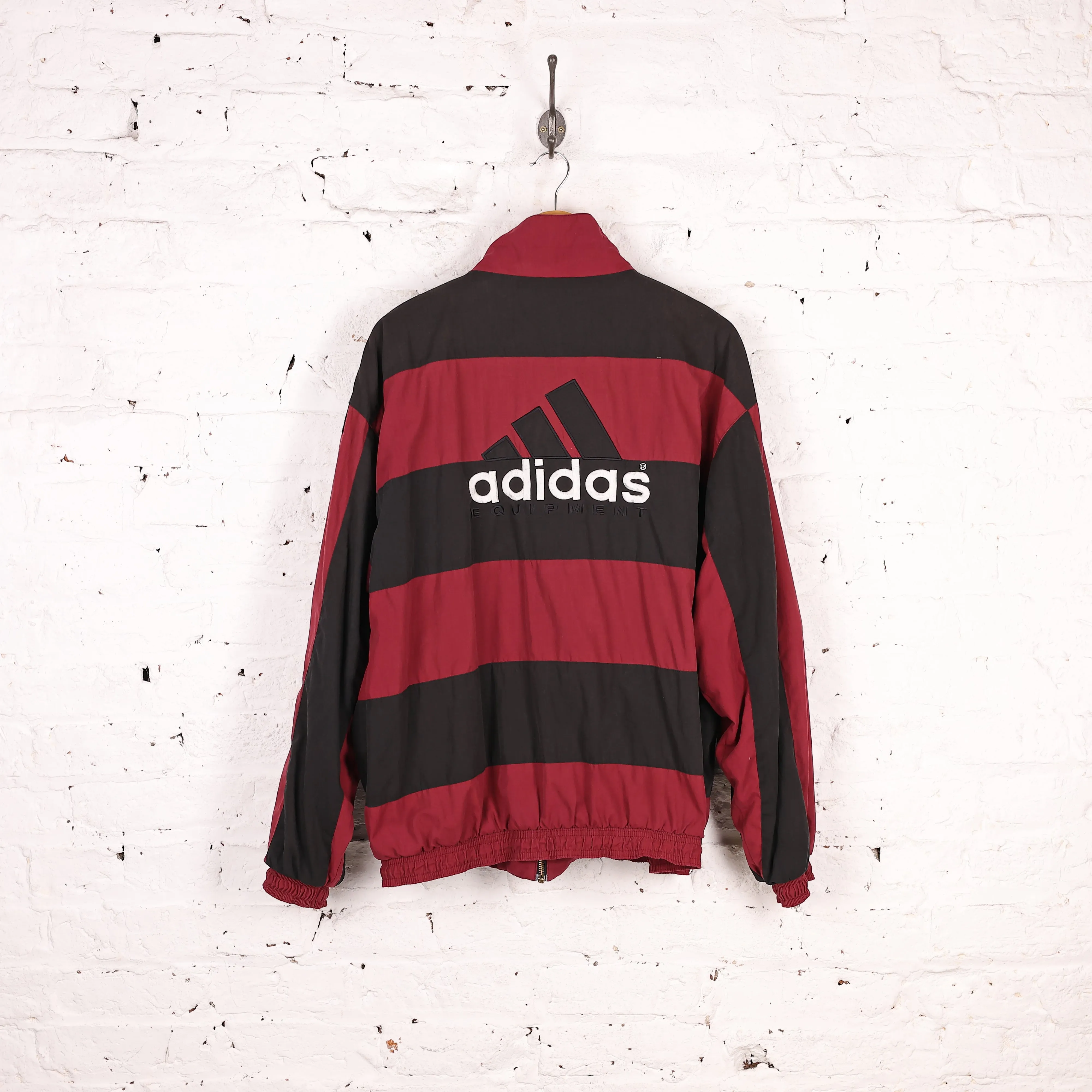 Adidas Equipment 90s Tracksuit Top Jacket - Maroon - L