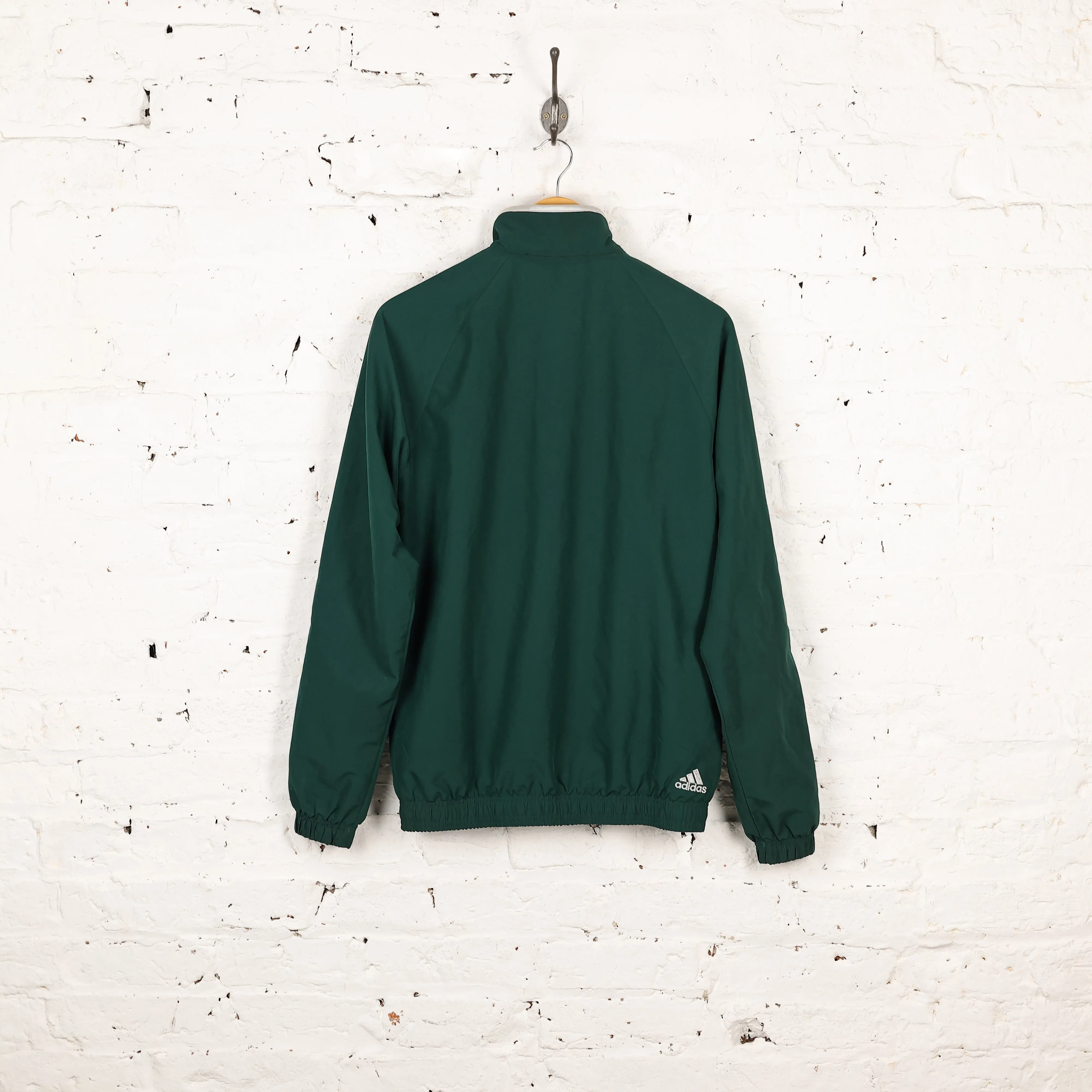 Adidas Real Madid Champions League Tracksuit Top Jacket - Green - S