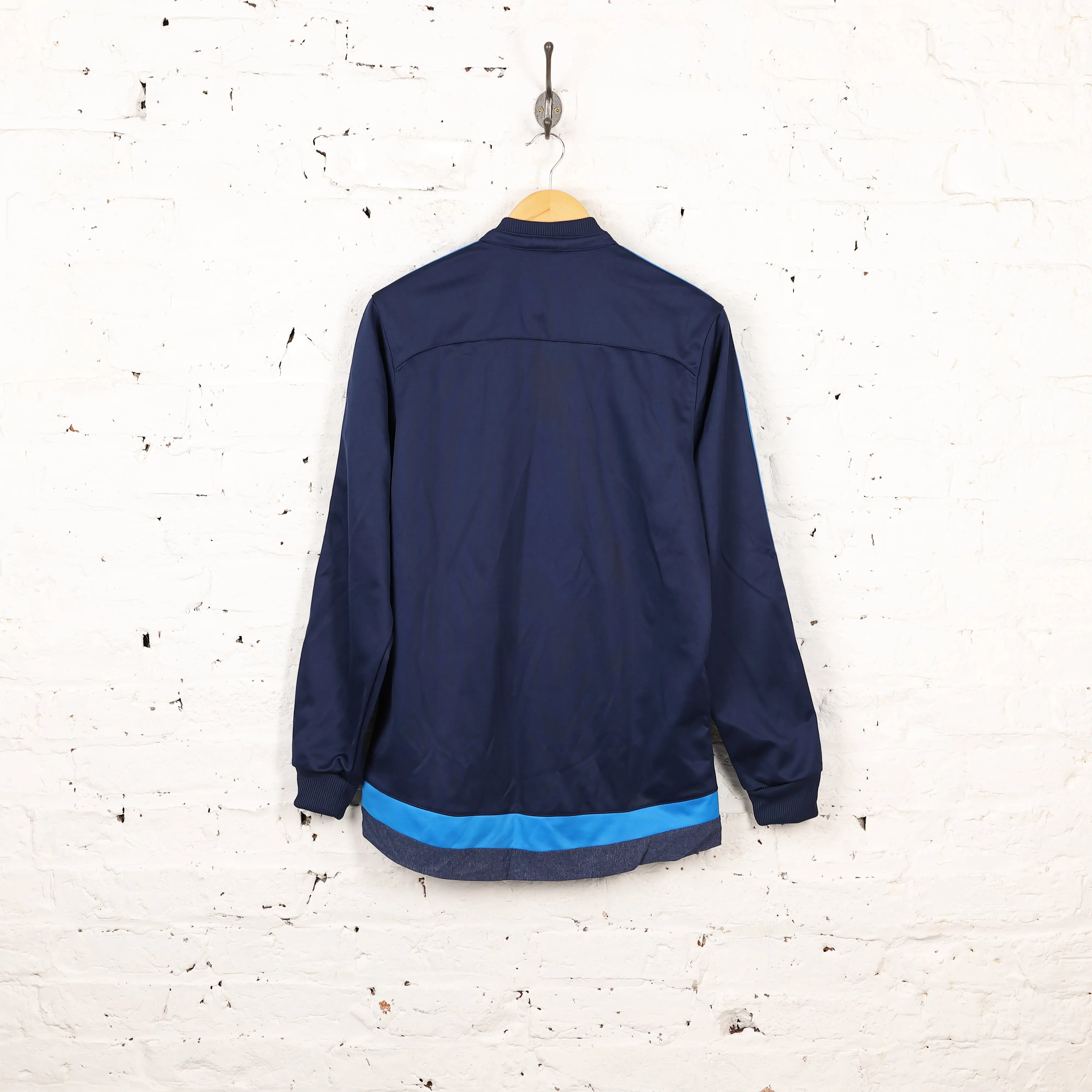 Adidas Real Madrid Tracksuit Top Jacket - Blue - M