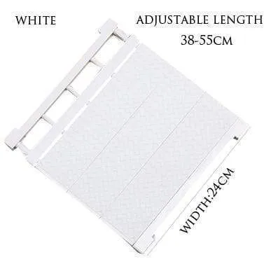 Adjustable Organizer Storage Shelf Wall Mounted