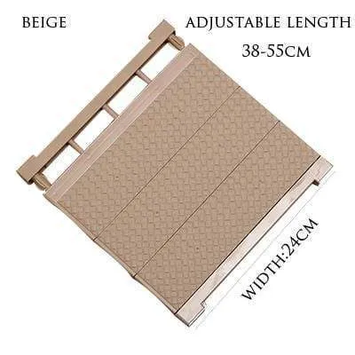 Adjustable Organizer Storage Shelf Wall Mounted