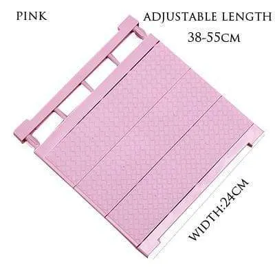 Adjustable Organizer Storage Shelf Wall Mounted