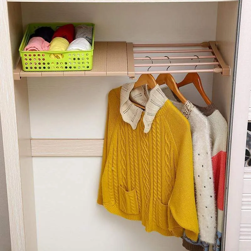 Adjustable Organizer Storage Shelf Wall Mounted