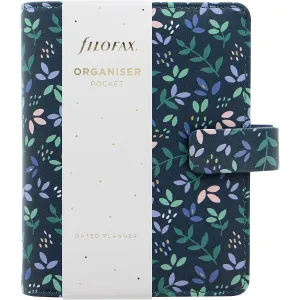 Agenda Organizer Tascabile Filofax Non Datato Garden Blu