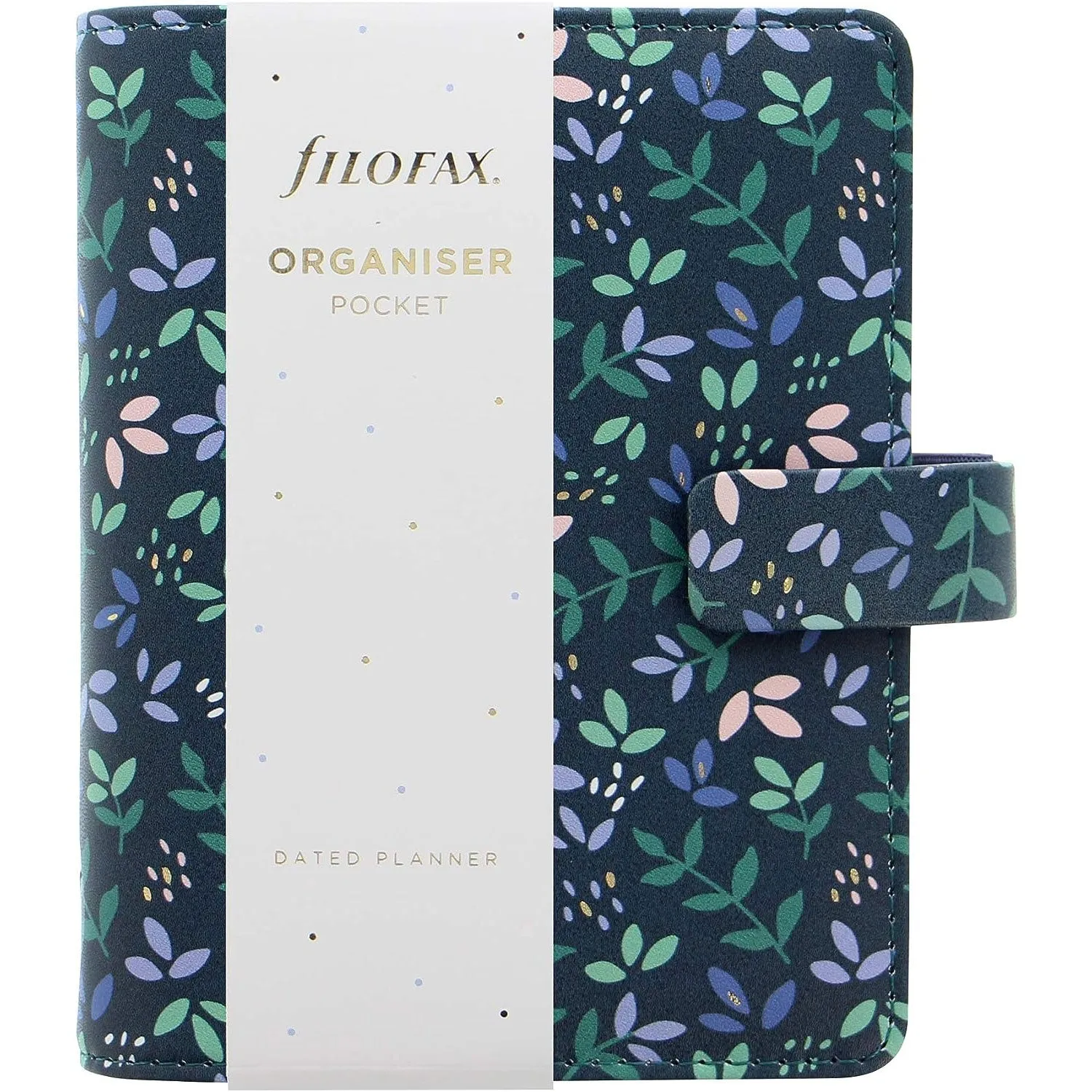 Agenda Organizer Tascabile Filofax Non Datato Garden Blu